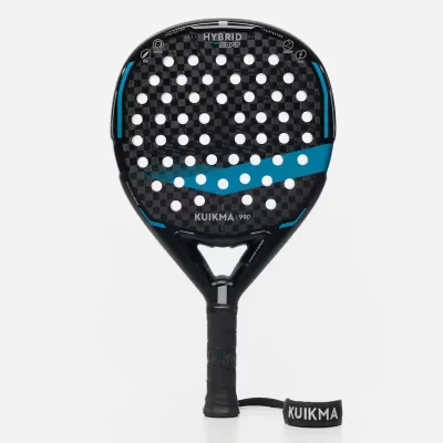 ADULT PADEL RACKET PR 990 HYBRID SOFT - BLUE BLACK