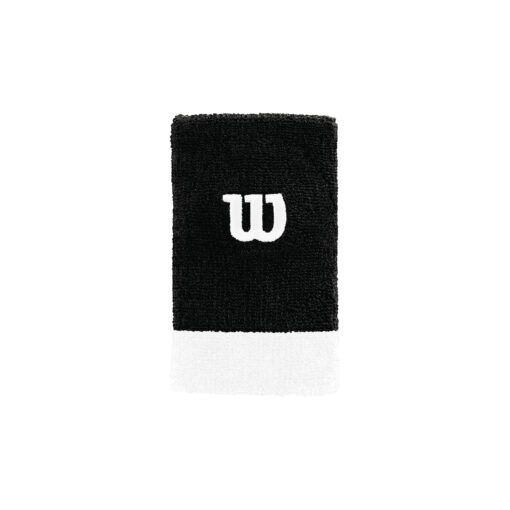 WILSON EXTRA WIDE WRISTBAND BLACK